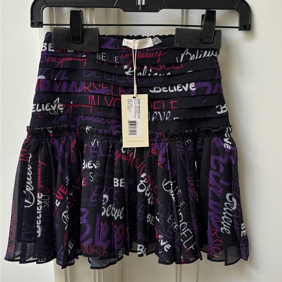 Ramy Brook Printed Mirna Smocked Mini Skirt - Picture 7 of 8